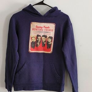 Boys Supernatural dark blue hoodie